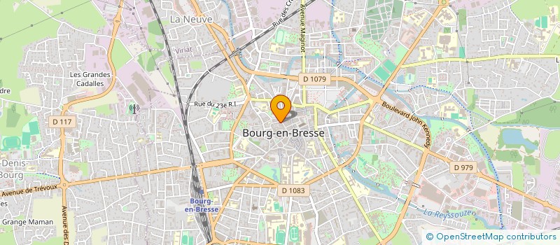 localisation de l'entreprise BCF à BOURG-EN-BRESSE