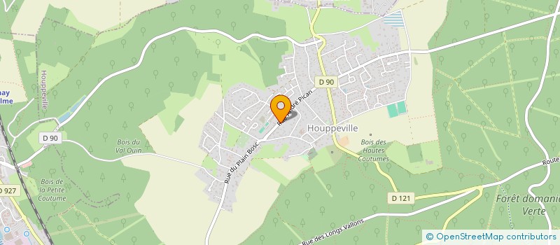 localisation de l'entreprise BCF  HOUPPEVILLE