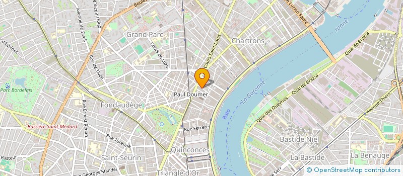 localisation de l'entreprise BCF CONSULTING  BORDEAUX