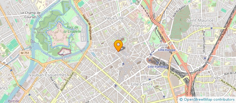 localisation de l'entreprise BCF LILLE ESQUERMOISE à LILLE