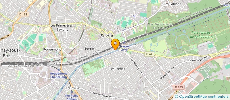 localisation de l'entreprise BCFC à SEVRAN