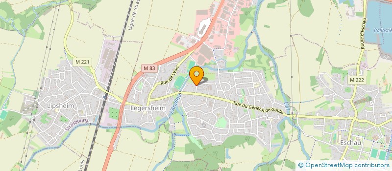 localisation de l'entreprise BCFJ  FEGERSHEIM