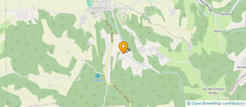 localisation de l'entreprise BCFT  SEPTEME