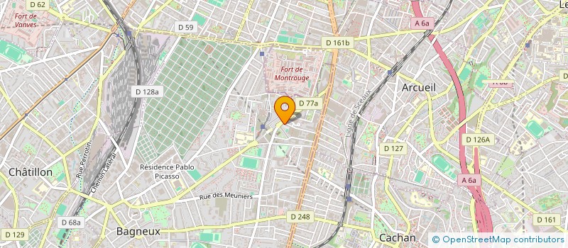 localisation de l'entreprise BCG à BAGNEUX