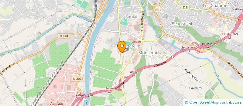 localisation de l'entreprise BCG à MONTAUBAN