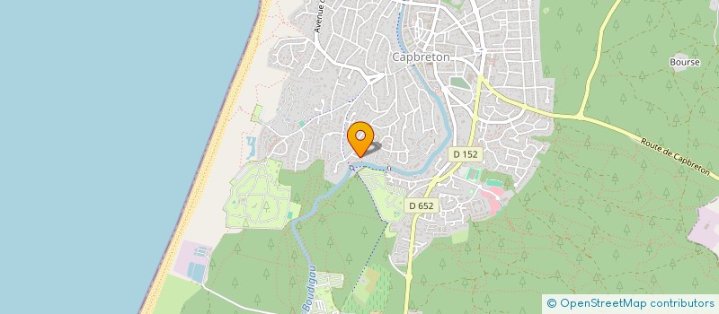 localisation de l'entreprise BCG à CAPBRETON