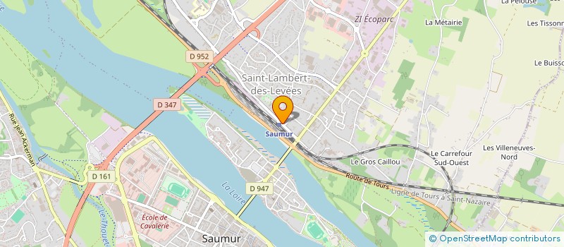 localisation de l'entreprise BCG  SAUMUR