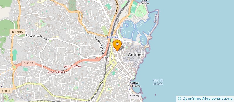 localisation de l'entreprise BCG à ANTIBES