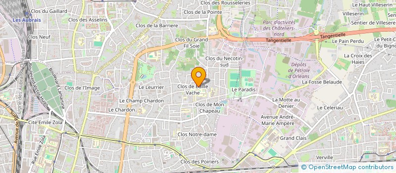 localisation de l'entreprise BCG à ORLEANS