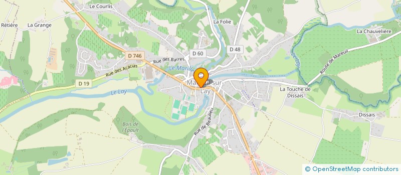 localisation de l'entreprise BCG  MAREUIL-SUR-LAY-DISSAIS