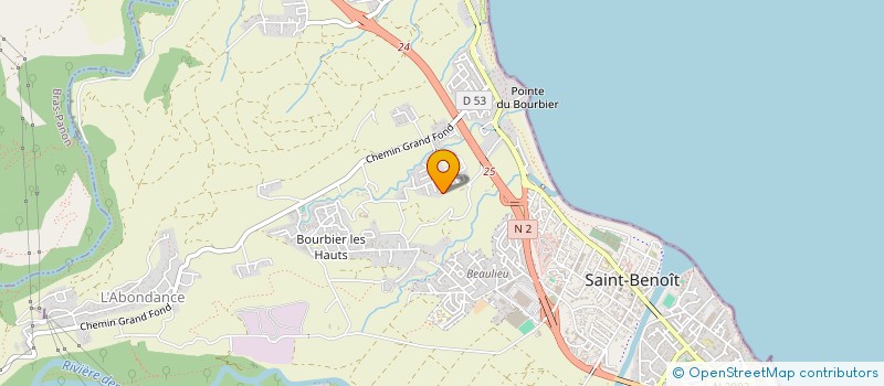 localisation de l'entreprise BCG à SAINT-BENOIT