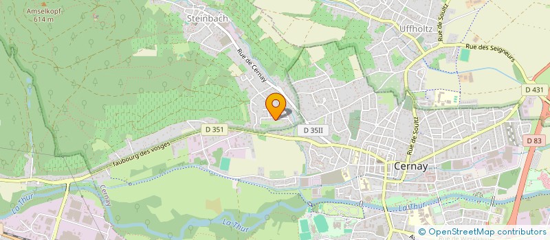 localisation de l'entreprise BCG  STEINBACH