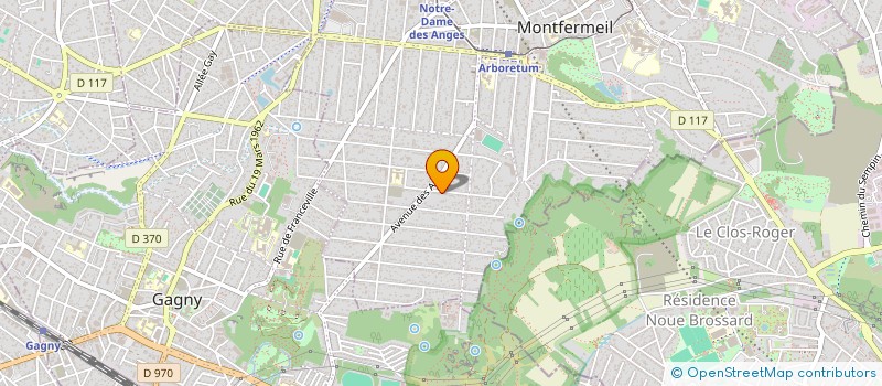 localisation de l'entreprise BCG CONSULTING  MONTFERMEIL