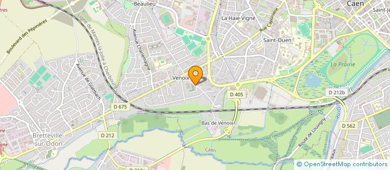 localisation de l'entreprise BCG IMMOBILIER à CAEN