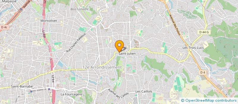 localisation de l'entreprise BCG LO SYLVE à MARSEILLE