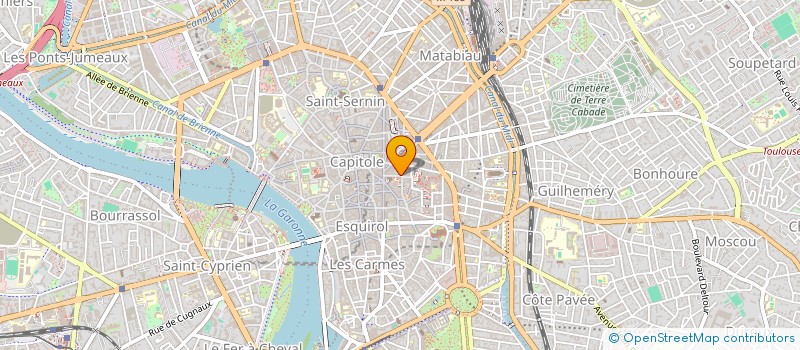 localisation de l'entreprise BCGA OPTIQUE à TOULOUSE