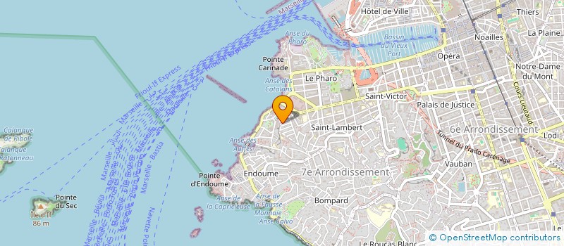 localisation de l'entreprise BCGD à MARSEILLE