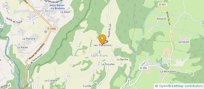 localisation de l'entreprise BCGEO  SAINT-FRANC