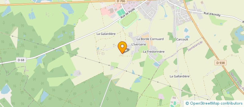 localisation de l'entreprise BCH 37  NEUILLE PONT PIERRE