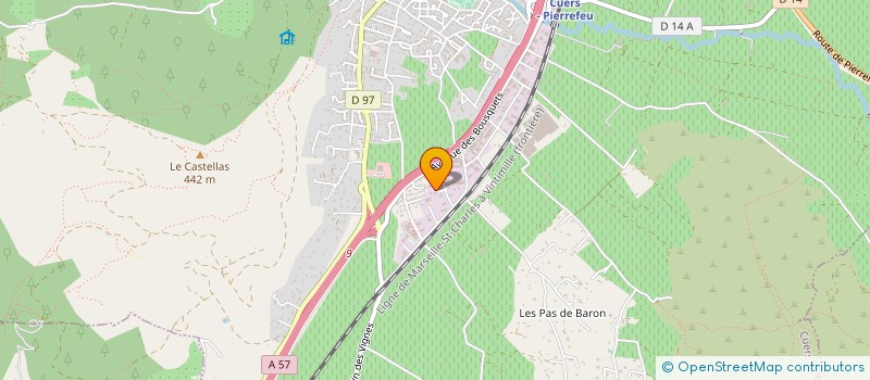 localisation de l'entreprise BCH à CUERS