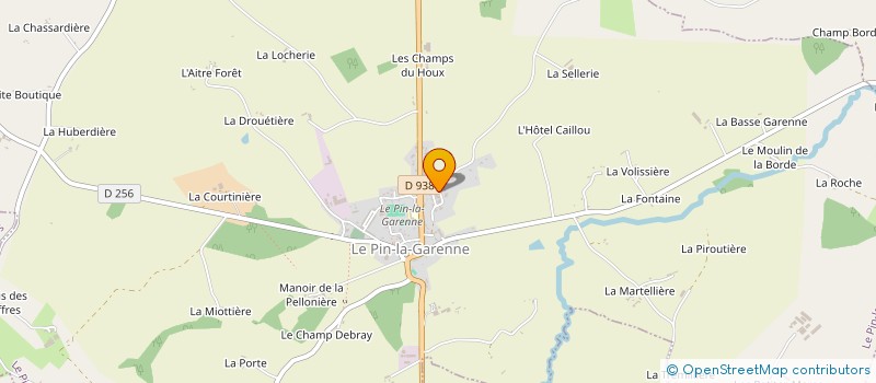 localisation de l'entreprise BCH à LE PIN-LA-GARENNE
