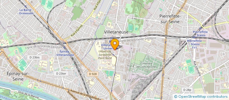 localisation de l'entreprise BCH à VILLETANEUSE