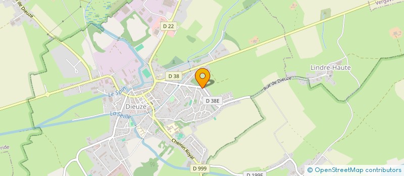 localisation de l'entreprise BCH BATI TOIT  DIEUZE