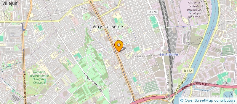 localisation de l'entreprise BCH CONSULTING à VITRY-SUR-SEINE