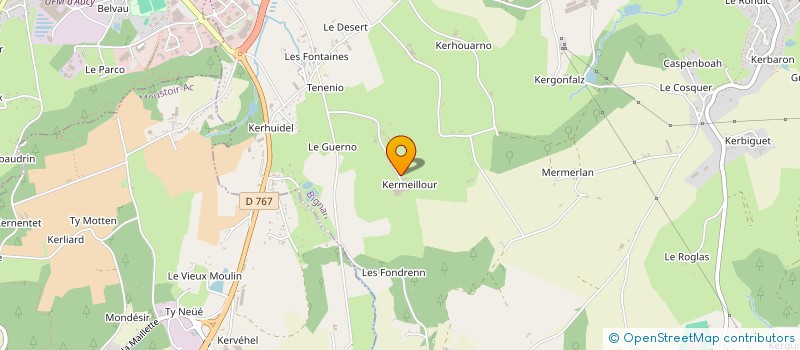 localisation de l'entreprise BCH ENERGIE  BIGNAN