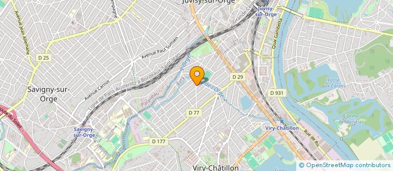 localisation de l'entreprise BCH ICONSULTING à VIRY-CHATILLON