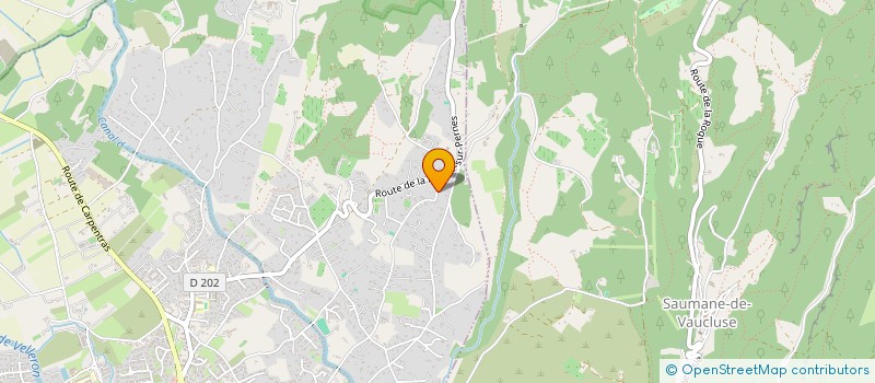 localisation de l'entreprise BCH IMMO  L'ISLE-SUR-LA-SORGUE