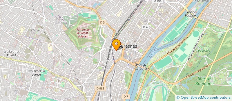 localisation de l'entreprise BCH PROMOTION à SURESNES