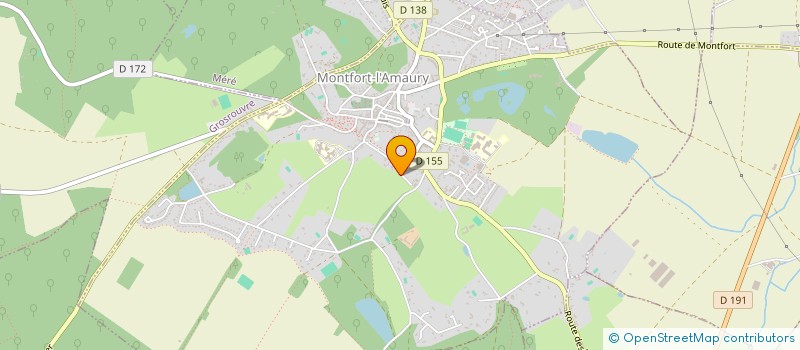 localisation de l'entreprise BCH SA à MONTFORT-L'AMAURY