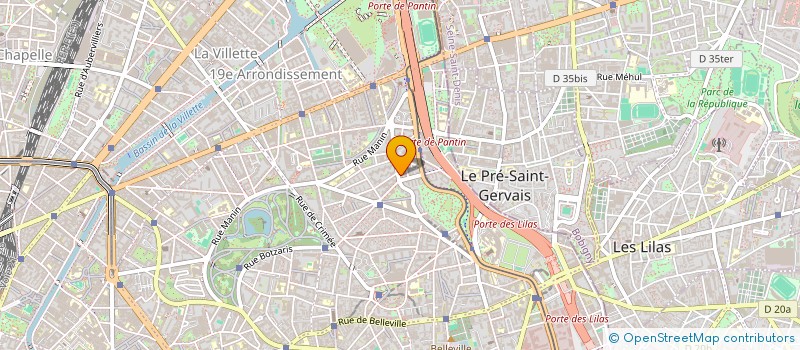 localisation de l'entreprise BCH STRATEGY  PARIS