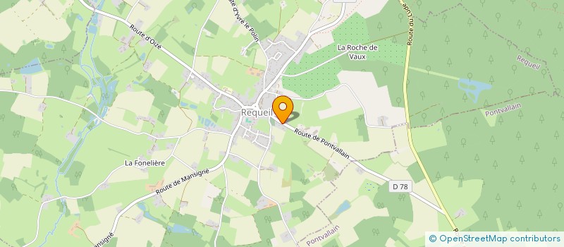 localisation de l'entreprise BCHNR  PONTVALLAIN