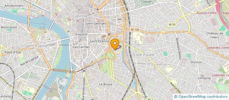 localisation de l'entreprise BCI  TOULOUSE