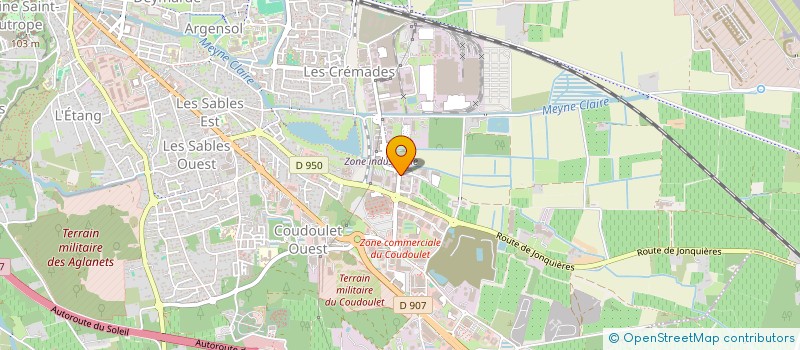 localisation de l'entreprise BCI à ORANGE