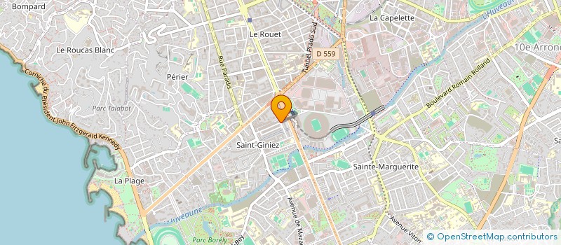 localisation de l'entreprise BCI BUSINESS CONSULTING INVESTISSEMENT à MARSEILLE