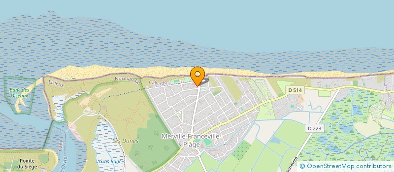 localisation de l'entreprise BCI DISTRIMAT  MERVILLE-FRANCEVILLE-PLAGE