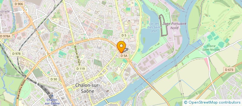 localisation de l'entreprise BCI.III à CHALON-SUR-SAONE