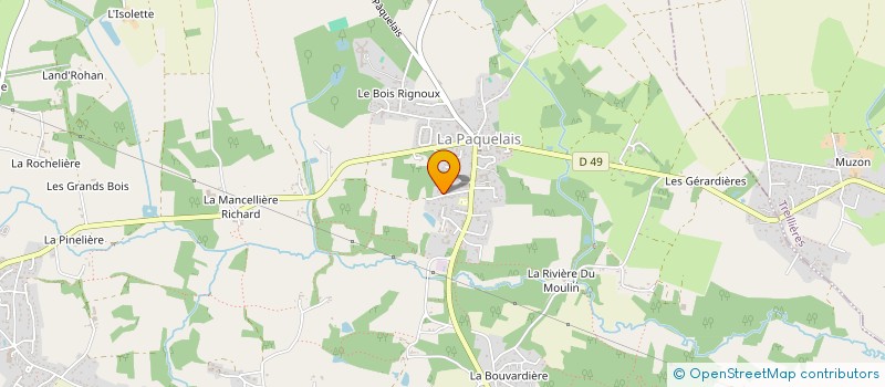 localisation de l'entreprise BCI IMMO à VIGNEUX-DE-BRETAGNE