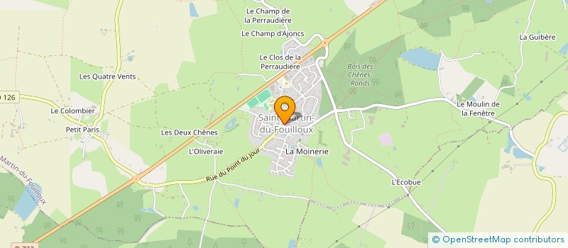 localisation de l'entreprise BCI SOFT à SAINT-MARTIN-DU-FOUILLOUX