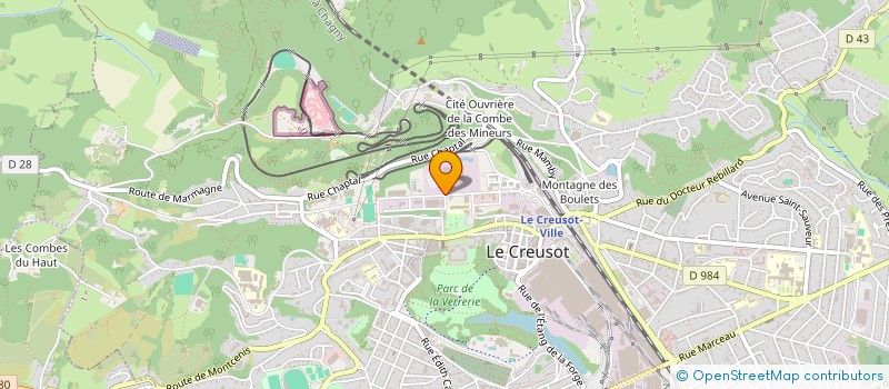 localisation de l'entreprise BCI.VI à LE CREUSOT