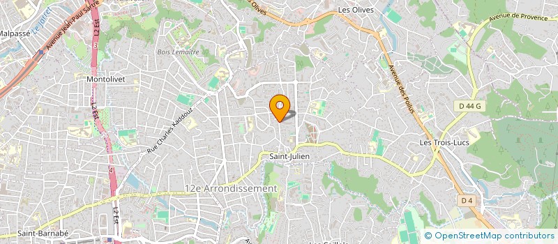 localisation de l'entreprise BCIA  MARSEILLE