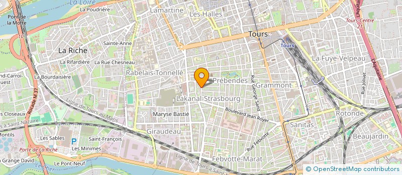 localisation de l'entreprise BCIEAU  TOURS