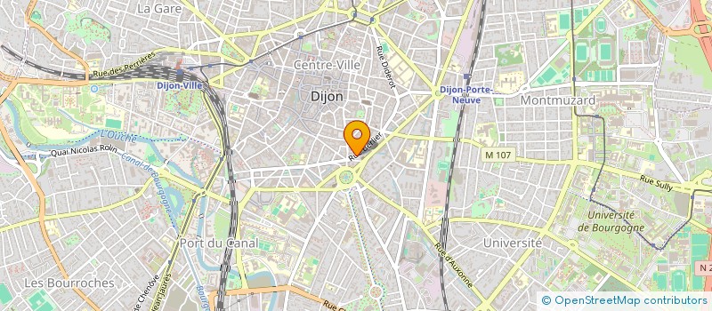 localisation de l'entreprise BCJ IMMO à DIJON