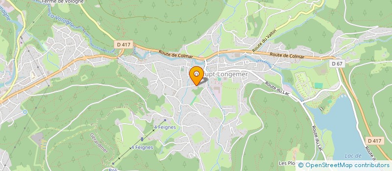 localisation de l'entreprise BCJ SERVICES à XONRUPT-LONGEMER