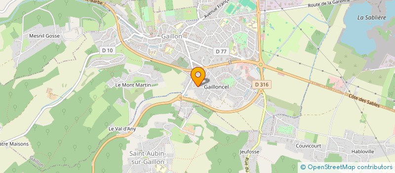 localisation de l'entreprise BCJM  GAILLON