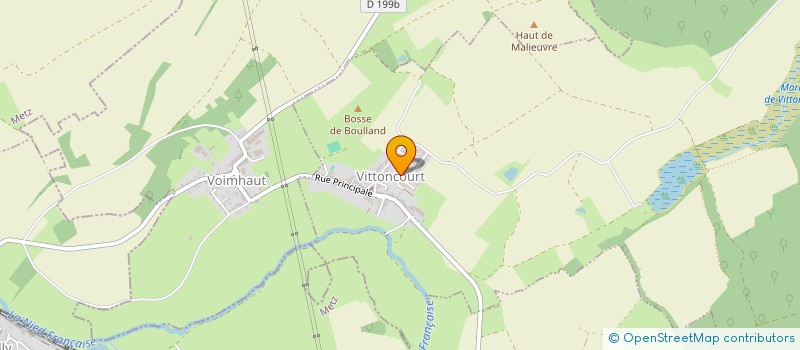 localisation de l'entreprise BCJN FOR T  VITTONCOURT