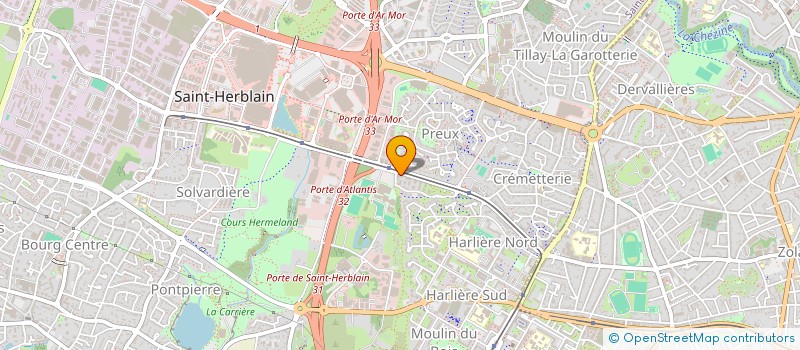 localisation de l'entreprise BCK 2 à SAINT-HERBLAIN